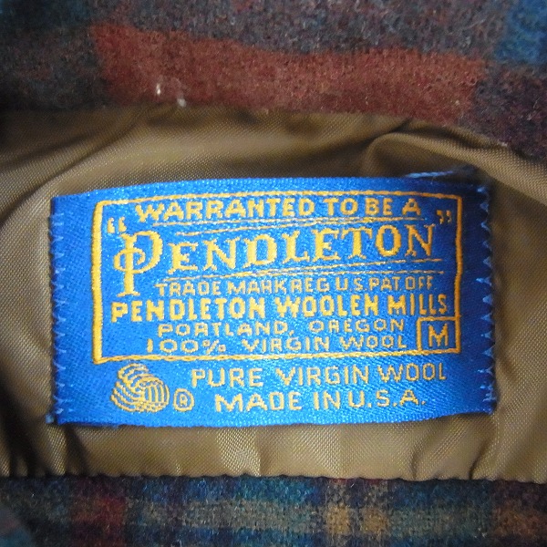 実際に弊社で買取させて頂いたPENDLETON/ペンドルトン タータンチェック柄 ネルシャツ 2点セットの画像 2枚目