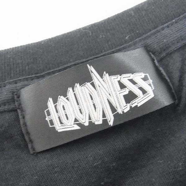 実際に弊社で買取させて頂いたLOUDNESS/ラウドネス LIGHTNING STRIKES ツアー2010  バンドTシャツ Lの画像 2枚目