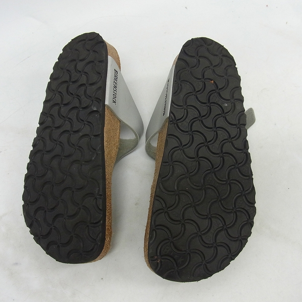 実際に弊社で買取させて頂いた【観賞用】BIRKENSTOCK/ビルケンシュトック RAMSES/ラムゼス サンダル L5 メタリックシルバー 36の画像 2枚目