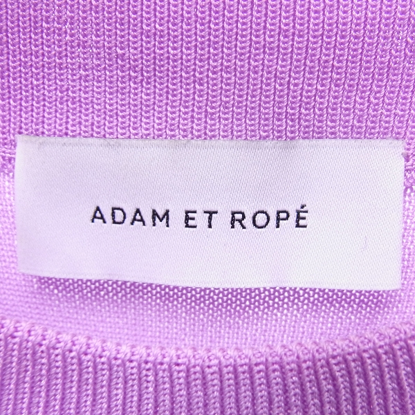 実際に弊社で買取させて頂いたADAM ET ROPE'/アダム エ ロペ クルーネック ニット セーター/GAM-0808-A/Fの画像 2枚目