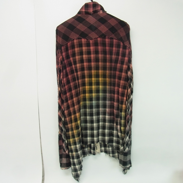 実際に弊社で買取させて頂いたLGB/ルグランブルー チェックシャツ HAVANA BROWN RED/SHIRT-G/TIPI/M 1の画像 1枚目