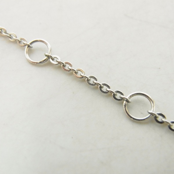 実際に弊社で買取させて頂いたChristian Dior/クリスチャンディオール ロゴ リボン パール ネックレスの画像 3枚目