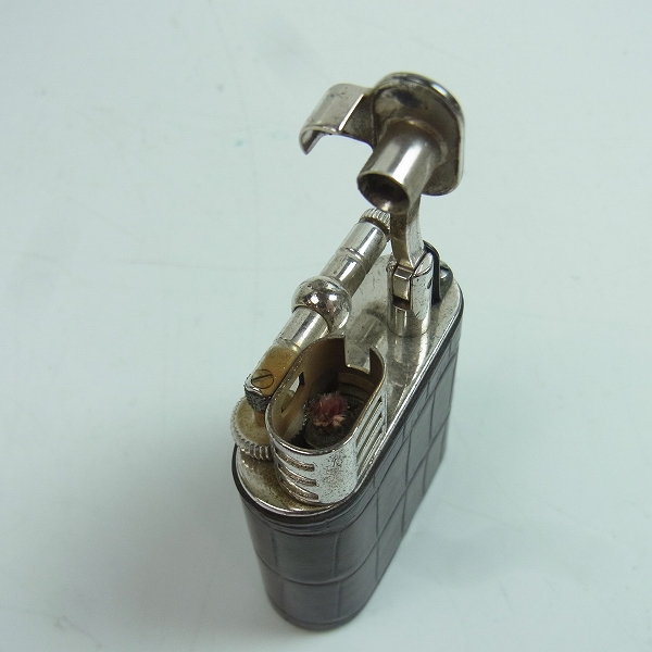 実際に弊社で買取させて頂いたdunhill/ダンヒル UNIQUE/ユニーク ガスライター 革巻きの画像 4枚目