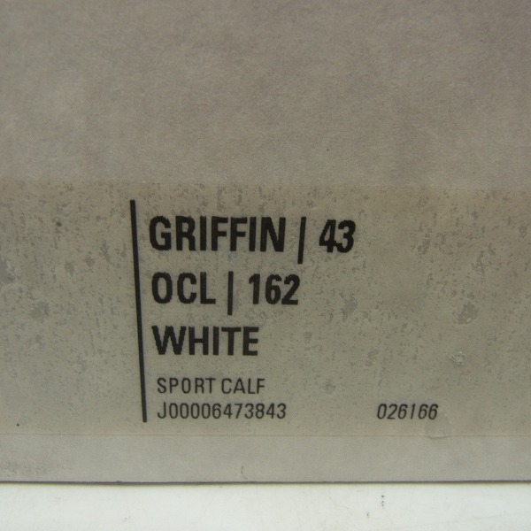 実際に弊社で買取させて頂いたJIMMY CHOO/ジミーチュウ GRIFFIN タッセルスリッポン/レザースニーカー 43の画像 8枚目