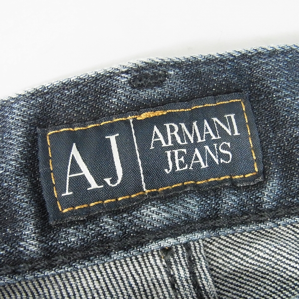 実際に弊社で買取させて頂いたARMANI JEANS/アルマーニジーンズ ボタンフライ デニムパンツ/30 2点セット の画像 2枚目
