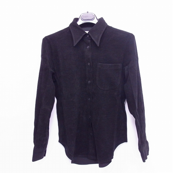 実際に弊社で買取させて頂いたARMANI JEANS/アルマーニジーンズ 長袖シャツ ブラック/38