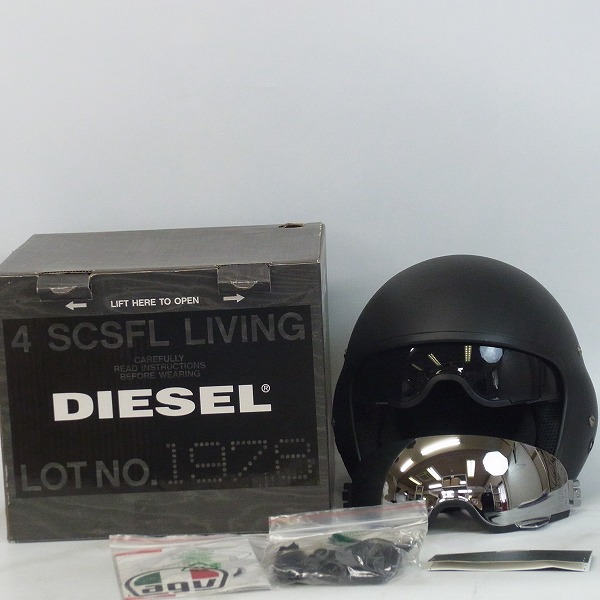 DIESEL ディーゼル HI-JACK ヘルメット AGV 購入国内正規品 www