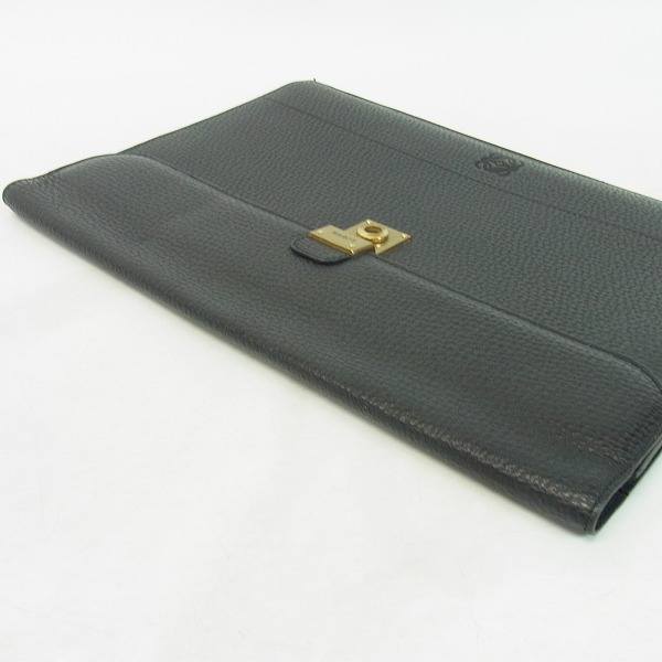 実際に弊社で買取させて頂いたLOEWE/ロエベ レザー/革 クラッチバッグの画像 3枚目