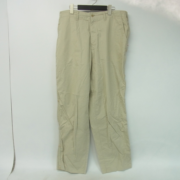 実際に弊社で買取させて頂いたGOODENOUGH/GDEH/グッドイナフ コットン テーパードパンツ ベージュ/XL