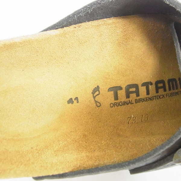 実際に弊社で買取させて頂いたTATAMI タタミ BIRKENSTOCK Pilica/ピリツァ レザーサンダル 964321/41の画像 4枚目