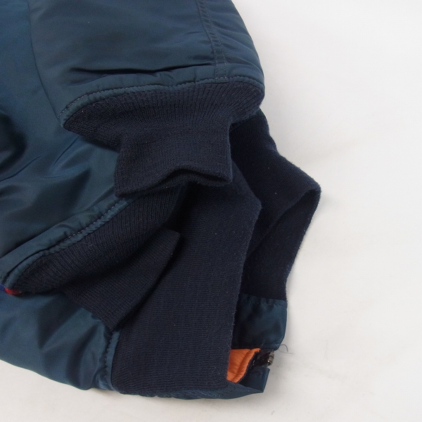 実際に弊社で買取させて頂いたELECTRIC COTTAGE×good enough×ALPHA/エレクトリック コテージ×グッドイナフ×アルファ MA-1/Lの画像 8枚目