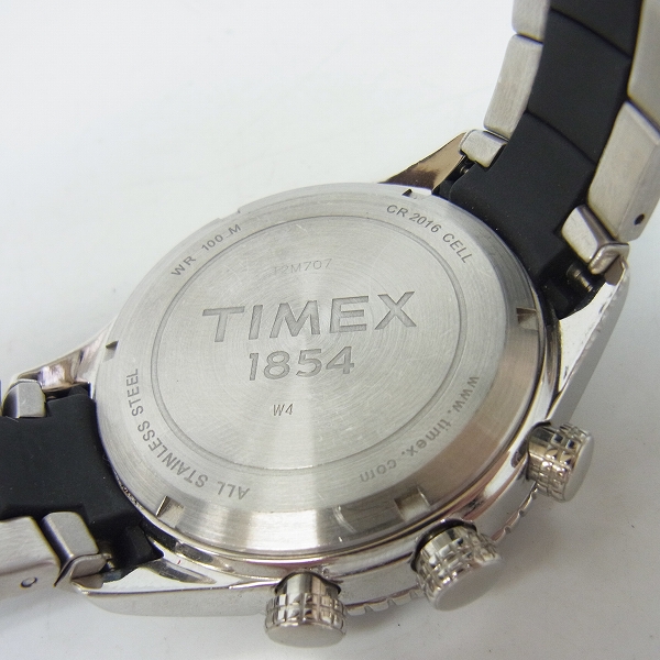 実際に弊社で買取させて頂いたTIMEX/ タイメックス 腕時計 クォーツ/クロノグラフ T2M707 【動作未確認】の画像 3枚目