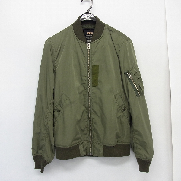 実際に弊社で買取させて頂いたALPHA INDUSTRIES/アルファ インダストリーズ MA-1 ライトジャケット TA1113-003/M 