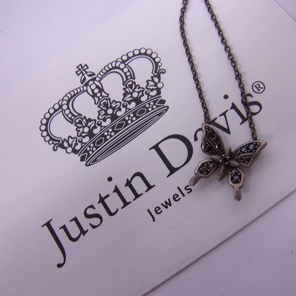 実際に弊社で買取させて頂いた【証明書】Justin Davis/ジャスティンデイビス Monarch Necklace/モナークネックレス SNJ495の画像 0枚目