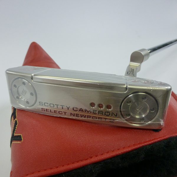 実際に弊社で買取させて頂いた★【未使用】Scotty Cameron/Sキャメロン 1/500限定パター Newport 2 2018年セレクトシリーズ 33.125インチ Titleist