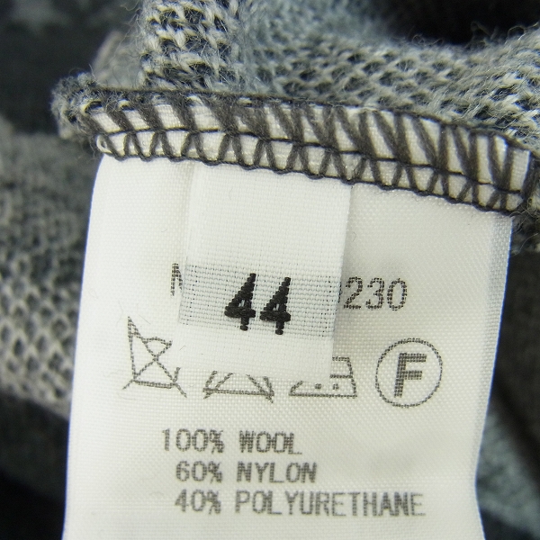 実際に弊社で買取させて頂いたFACTOTUM/ファクトタム ウール クルーネック ニットセーター/44の画像 3枚目