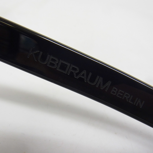 実際に弊社で買取させて頂いたKUBORAUM BERLIN/クボラム Maske B2 サングラスの画像 5枚目