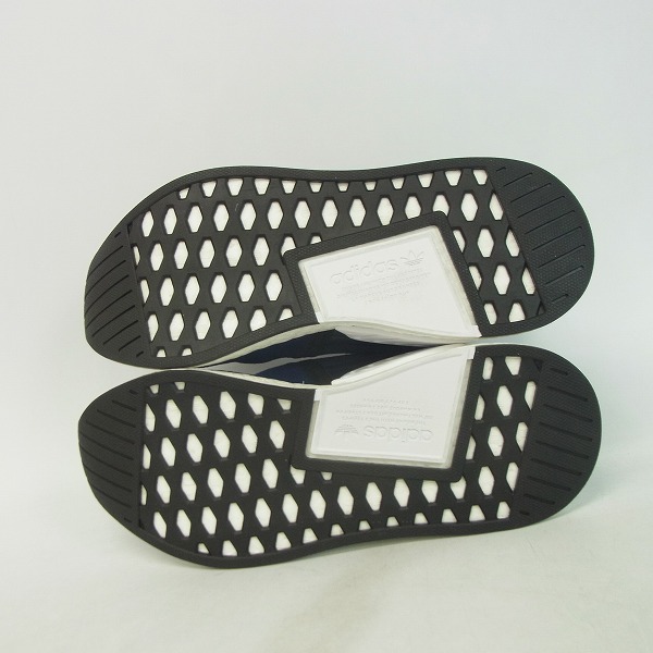 実際に弊社で買取させて頂いた【未使用】adidas/アディダス×ホワイトマウンテニアリング コラボ WM NMD R2 PK スニーカー BB3072/25.5の画像 2枚目