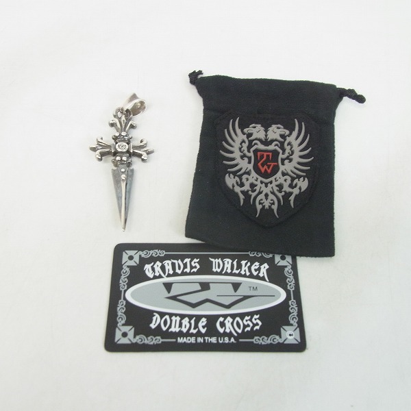 実際に弊社で買取させて頂いたTRAVIS WALKER/トラヴィスワーカー Newクロスダガーペンダントの画像 6枚目