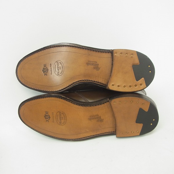 実際に弊社で買取させて頂いたAllen Edmonds/アレンエドモンズ DUNDEE/ダンディ CORDOVAN/コードバン 3621/9D の画像 2枚目