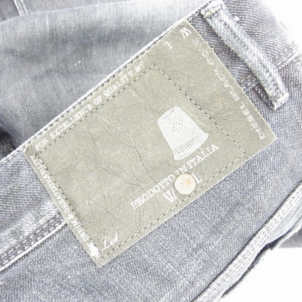 実際に弊社で買取させて頂いたDIESEL BLACK GOLD/ディーゼルブラックゴールド デニムパンツ/ジーンズ 28の画像 2枚目