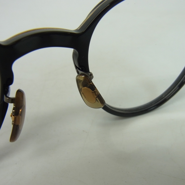 実際に弊社で買取させて頂いたOLIVER PEOPLES/オリバーピープルズ  眼鏡フレーム/ボストン GALLISTON BECR BK/AGの画像 4枚目