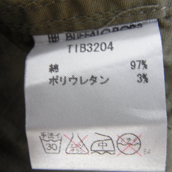 実際に弊社で買取させて頂いた【未使用】BUFFALO BOBS/バッファローボブズ ミリタリーシャツ/1の画像 3枚目