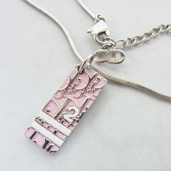 実際に弊社で買取させて頂いたChristian Dior/ディオール トロッタープレートネックレス/ペンダント