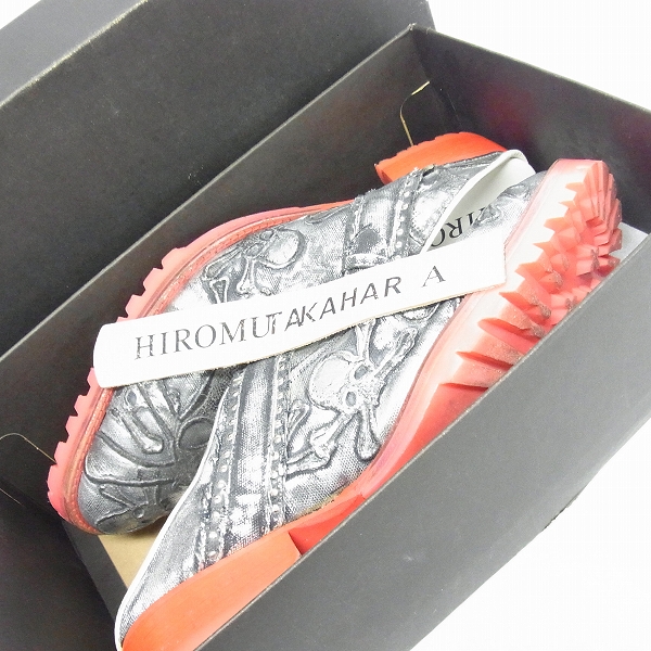 実際に弊社で買取させて頂いたHIROMU TAKAHARA/ヒロムタカハラ 定価16万↑ クラッシュディアコーティングミュール/98010026/42の画像 6枚目