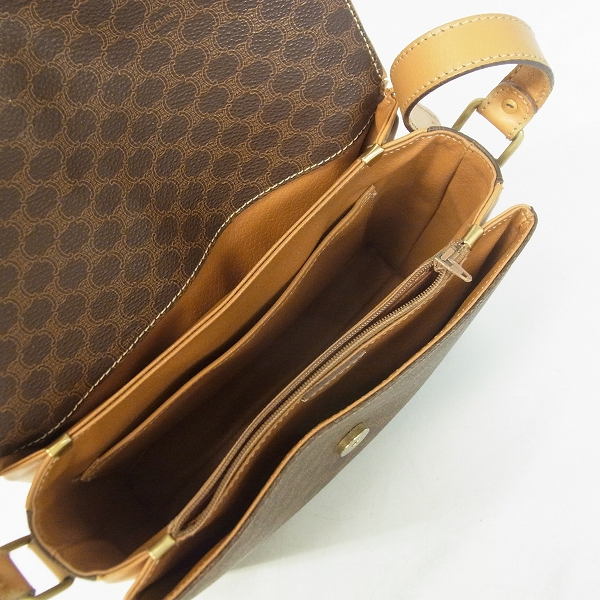 実際に弊社で買取させて頂いたCELINE/セリーヌ マカダム ショルダーバッグの画像 4枚目