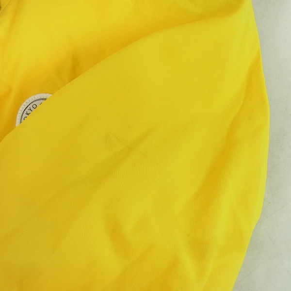 実際に弊社で買取させて頂いたFAT/エフエーティー ナイロンパーカー イエロー/JUMBOの画像 6枚目