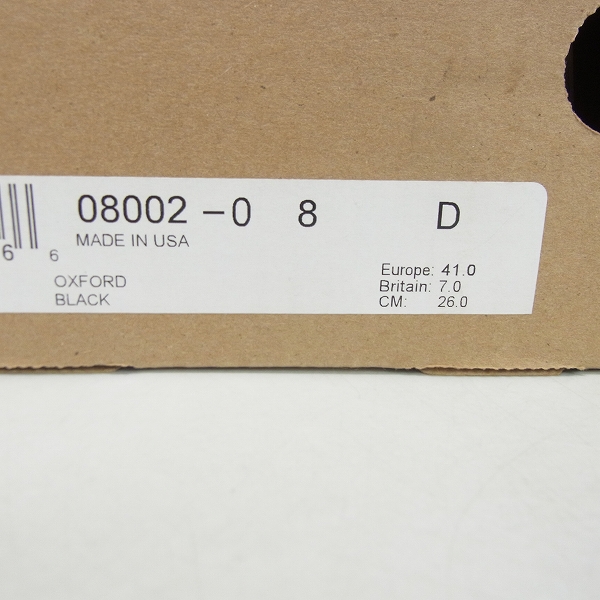 実際に弊社で買取させて頂いたRED WING/レッドウィング ワーク オックスフォード ラウンド 8002/8Dの画像 9枚目