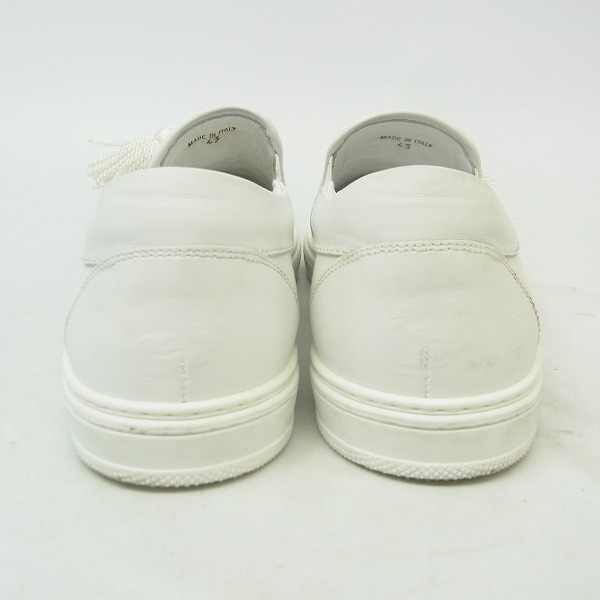 実際に弊社で買取させて頂いたJIMMY CHOO/ジミーチュウ GRIFFIN タッセルスリッポン/レザースニーカー 43の画像 1枚目