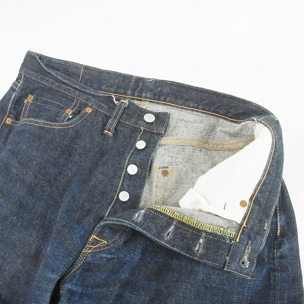 実際に弊社で買取させて頂いたDENIME/ドゥニーム LOT.346 ジーンズ/デニムパンツ ボタンフライ仕様/W33の画像 2枚目