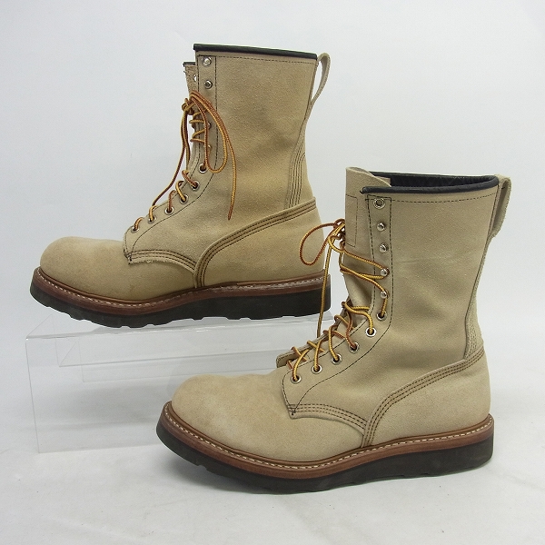 RED WING/レッドウィング 8211 ロガーブーツ/スエードブーツ/8.5Dの