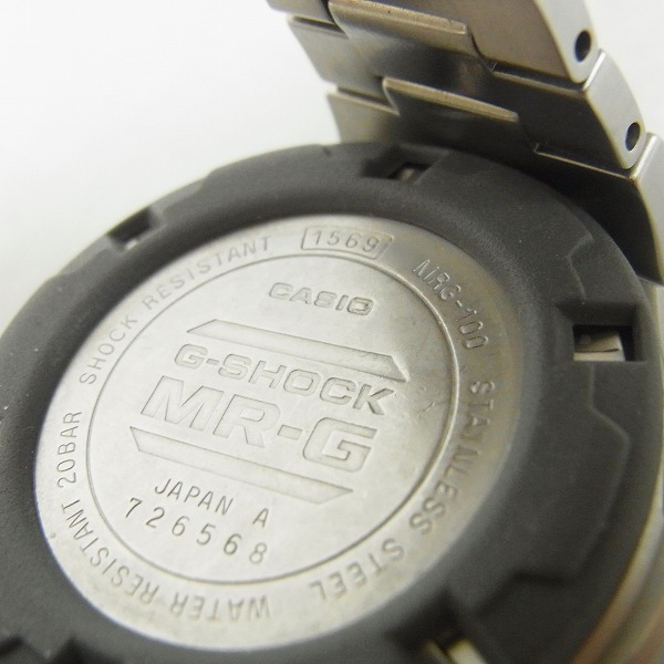 実際に弊社で買取させて頂いたG-SHOCK/Gショック MR-G 初代モデル MRG-100-1【動作未確認】の画像 3枚目