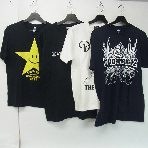 実際に弊社で買取させて頂いたSUMMER SONIC/サマソニ 2010/Devilock等 バンドTシャツ 計7点セットの画像 1枚目