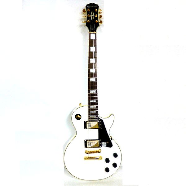 実際に弊社で買取させて頂いた★Epiphone/エピフォン Les Paul Custom Pro/レスポール カスタム プロ Alpine White/アルパインホワイト