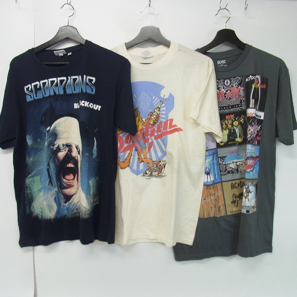 実際に弊社で買取させて頂いたScorpions/エアロスミス/AC/DC等 バンドTシャツ 計7点セットの画像 2枚目