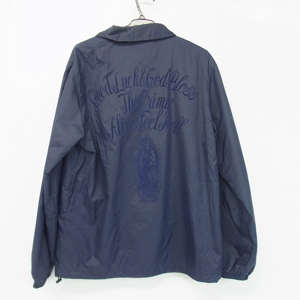 実際に弊社で買取させて頂いたCRIMIE/クライミー バック マリア コーチジャケット ネイビー Mの画像 1枚目