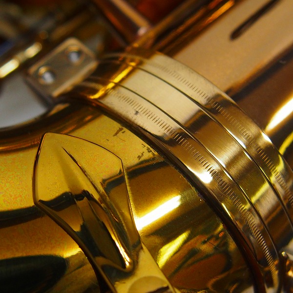 実際に弊社で買取させて頂いた★【書類あり】SELMER/セルマー ALTO SAX/アルトサックス SA80 GL W/O 彫刻なし 本体のみ ケース付の画像 5枚目