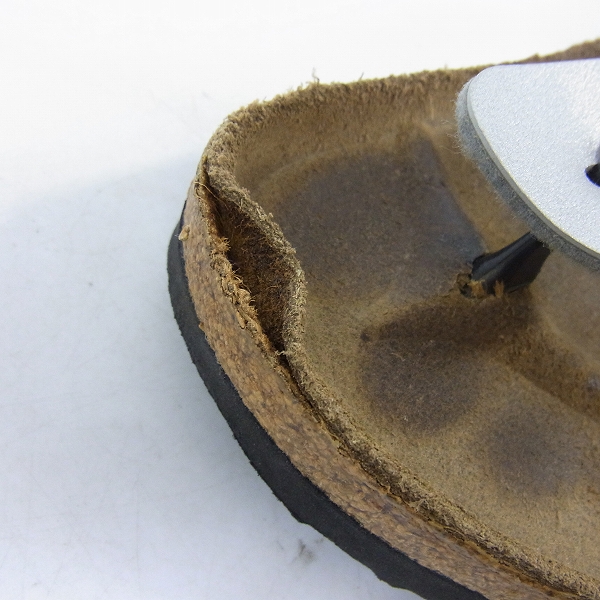 実際に弊社で買取させて頂いた【観賞用】BIRKENSTOCK/ビルケンシュトック RAMSES/ラムゼス サンダル L5 メタリックシルバー 36の画像 6枚目