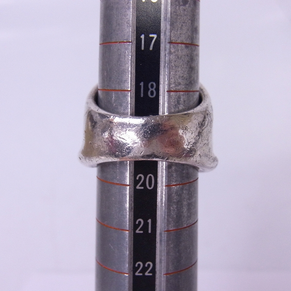 実際に弊社で買取させて頂いたTHIRTEEN DESIGNS/サーティーンデザインズ スカル リング 19号の画像 6枚目