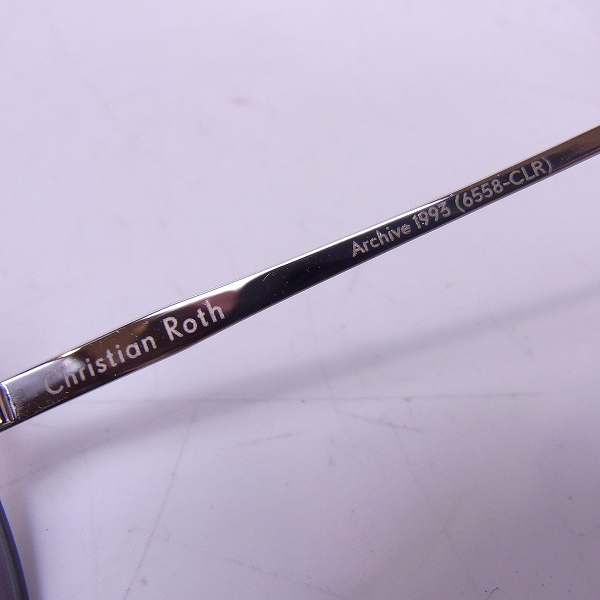 実際に弊社で買取させて頂いたChristian Roth/クリスチャンロス Archive 1993 カートコバーンモデル 復刻 サングラス/CRS-00062の画像 3枚目