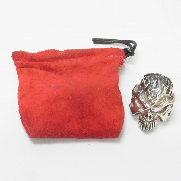 実際に弊社で買取させて頂いたTRAVIS WALKER/トラヴィスワーカー フレイムデーモンリング #18の画像 9枚目