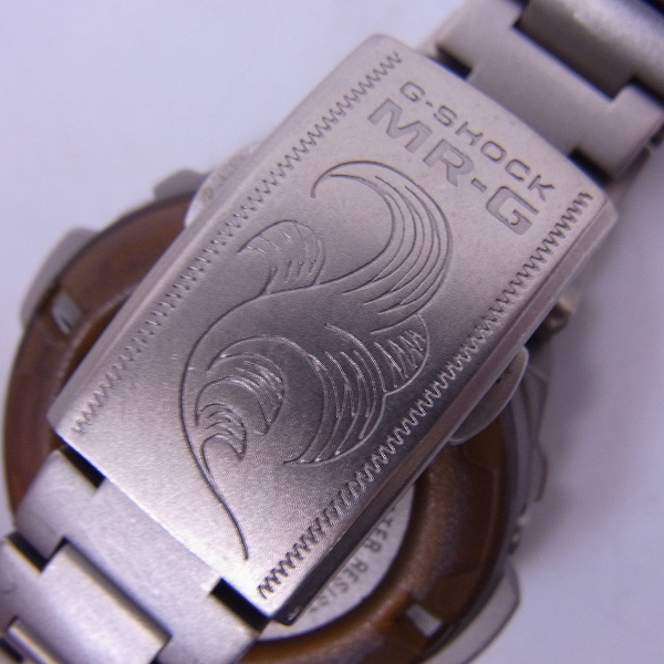 実際に弊社で買取させて頂いたG-SHOCK/Gショック メタルバンド MR-G 腕時計 MRG-100T-8【動作未確認】の画像 4枚目