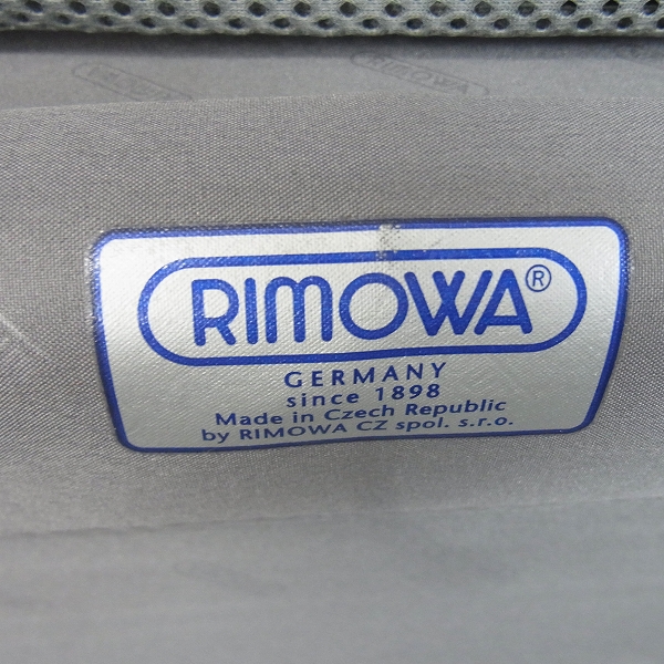 実際に弊社で買取させて頂いたRIMOWA/リモワ 104L 4輪 SALSA/サルサ キャリーケース/スーツケース/871.77の画像 6枚目