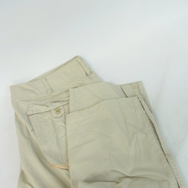 実際に弊社で買取させて頂いたGOODENOUGH/GDEH/グッドイナフ コットン テーパードパンツ ベージュ/XLの画像 7枚目