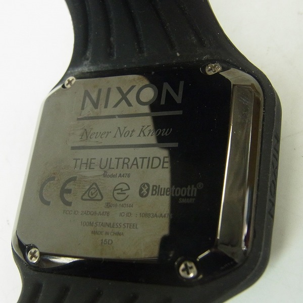 実際に弊社で買取させて頂いたNIXON/ニクソン THE ULTRATIDE 腕時計 A476 001-00【動作未確認】の画像 3枚目