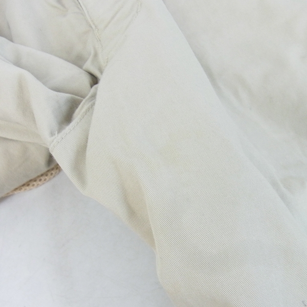 実際に弊社で買取させて頂いたGOODENOUGH/GDEH/グッドイナフ コットン テーパードパンツ ベージュ/XLの画像 6枚目